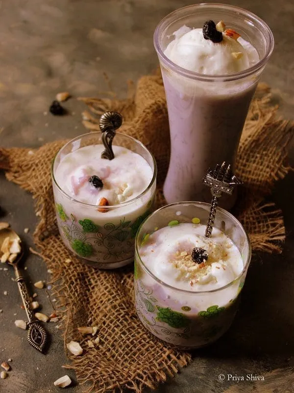 Blueberry Falooda