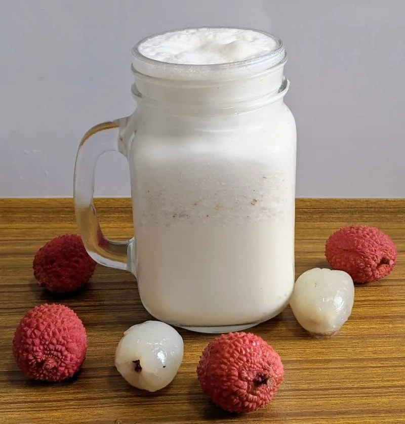 Lychee Milkshake
