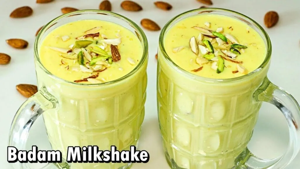 Chilled Badam Milkshake