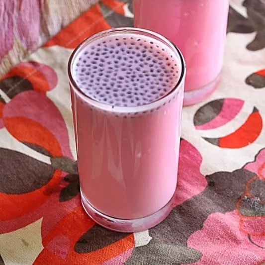 Sabja Rose Milk