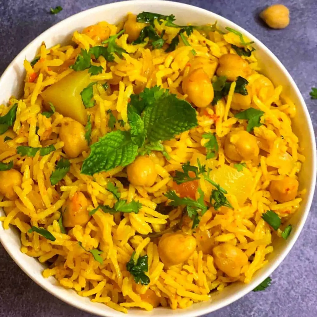 Kabuli Chana Biryani