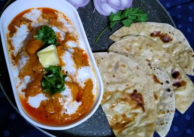 Butter Chicken Roti