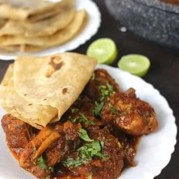 Chicken Fry Roti