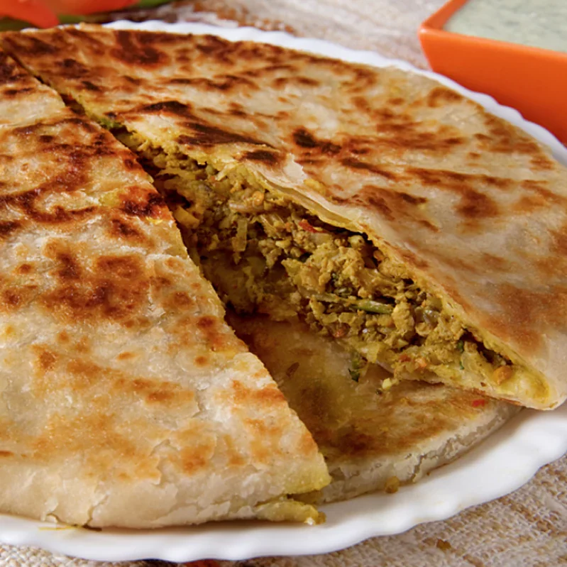 Mutton Kheema Paratha