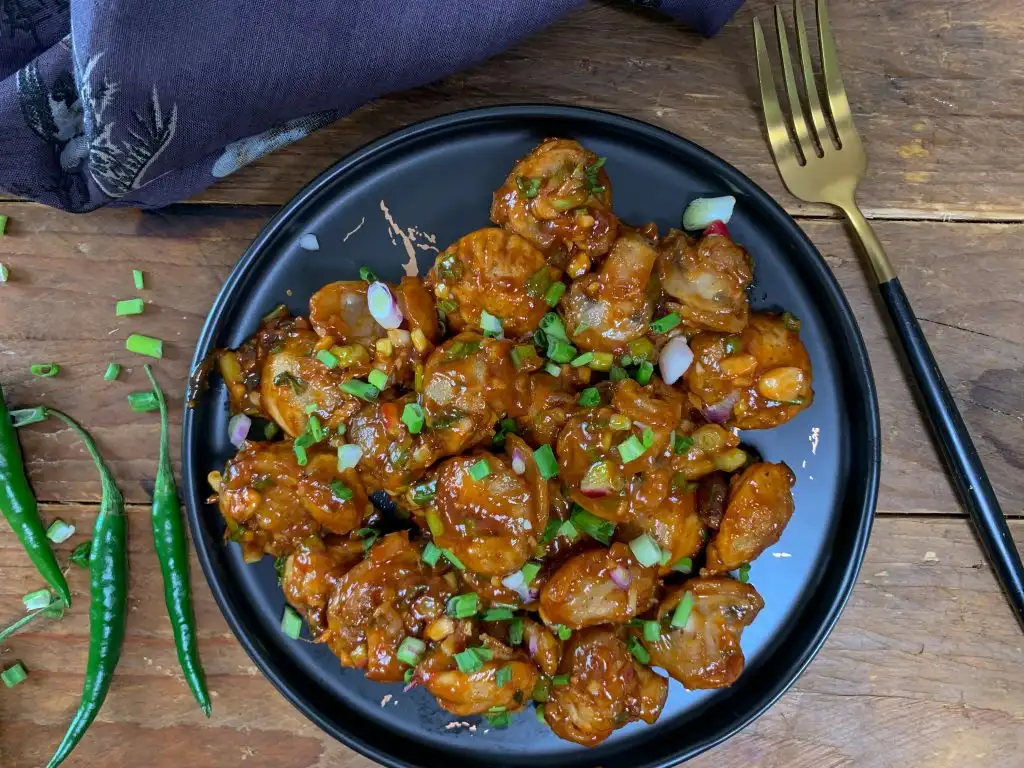 Mushroom Manchuria