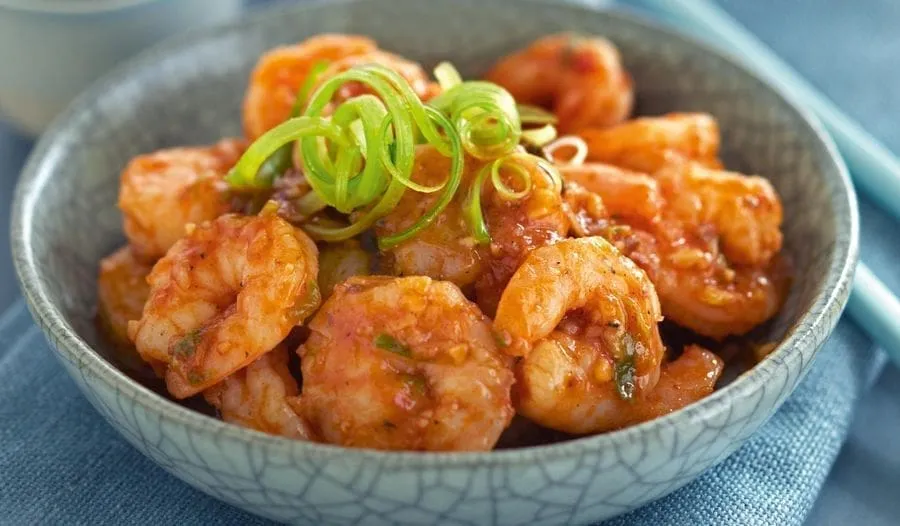 Schezwan Prawns