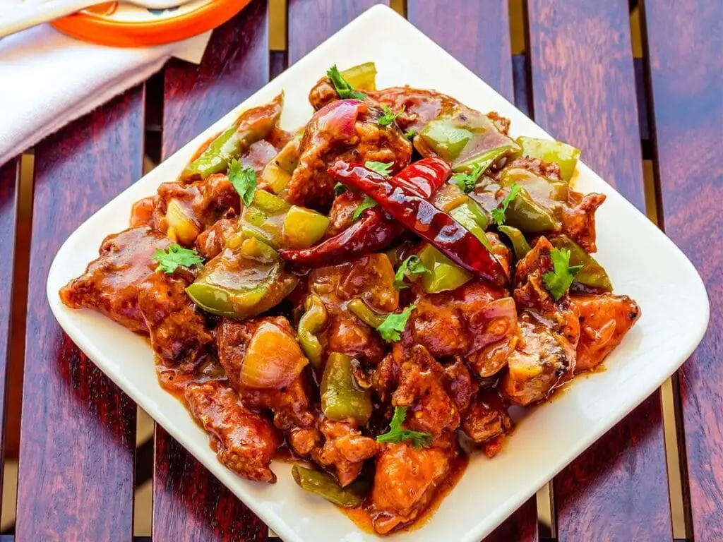 Chilly Chicken-Dry-Wet