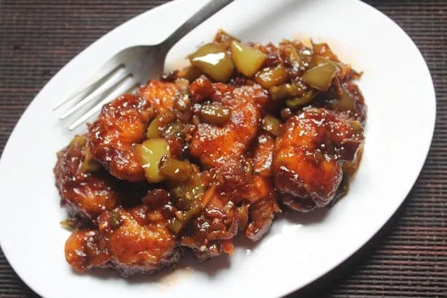 Prawn Manchurian