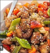 Chicken in Black Pepper