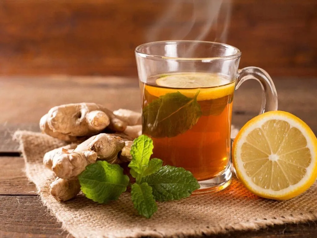 Ginger Green Tea