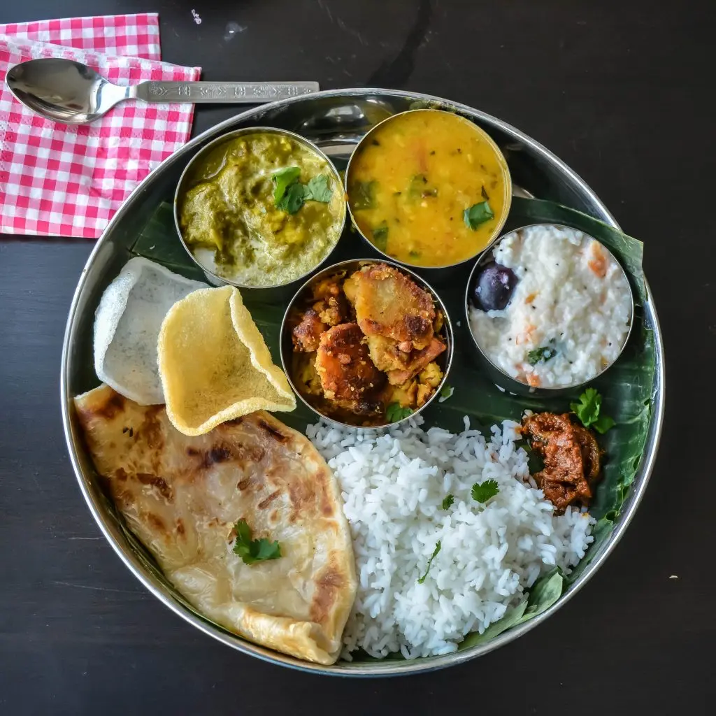 Paneer South Thali