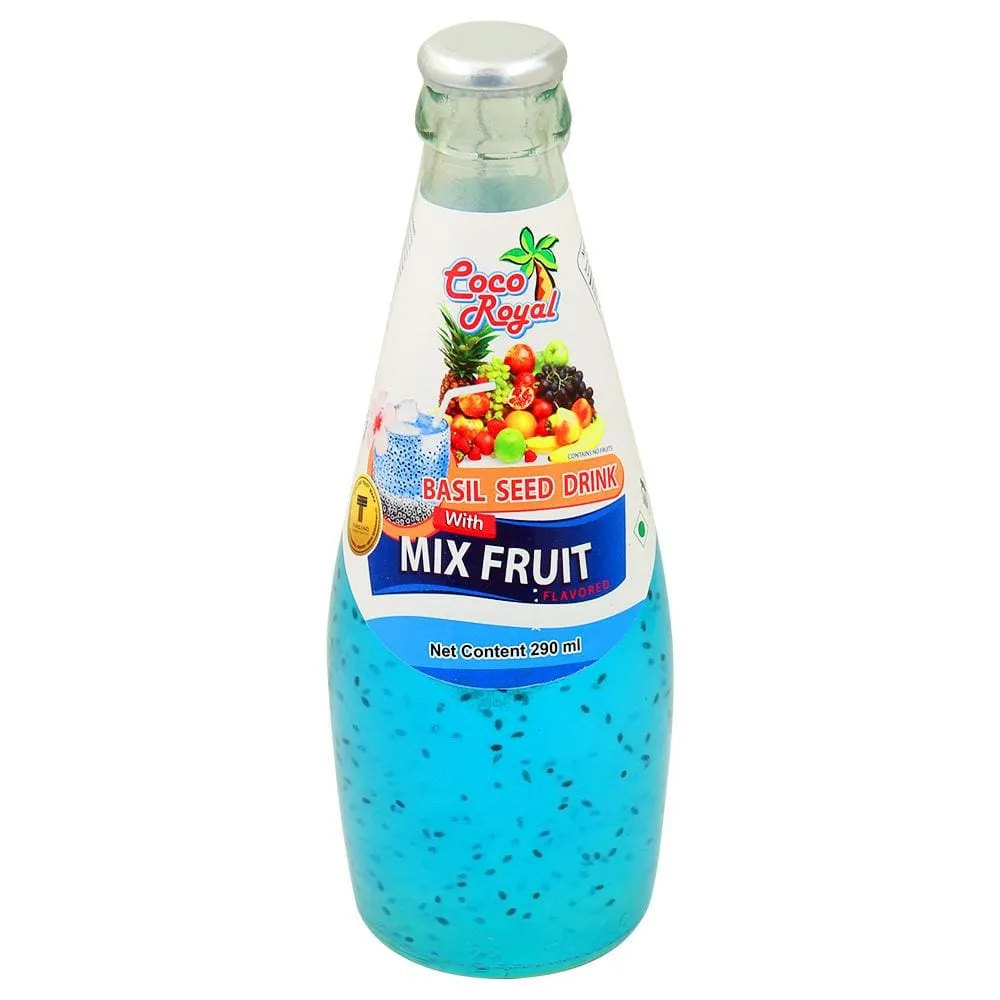 Coco Royal Basil Seed Drinks With Mix Fruits