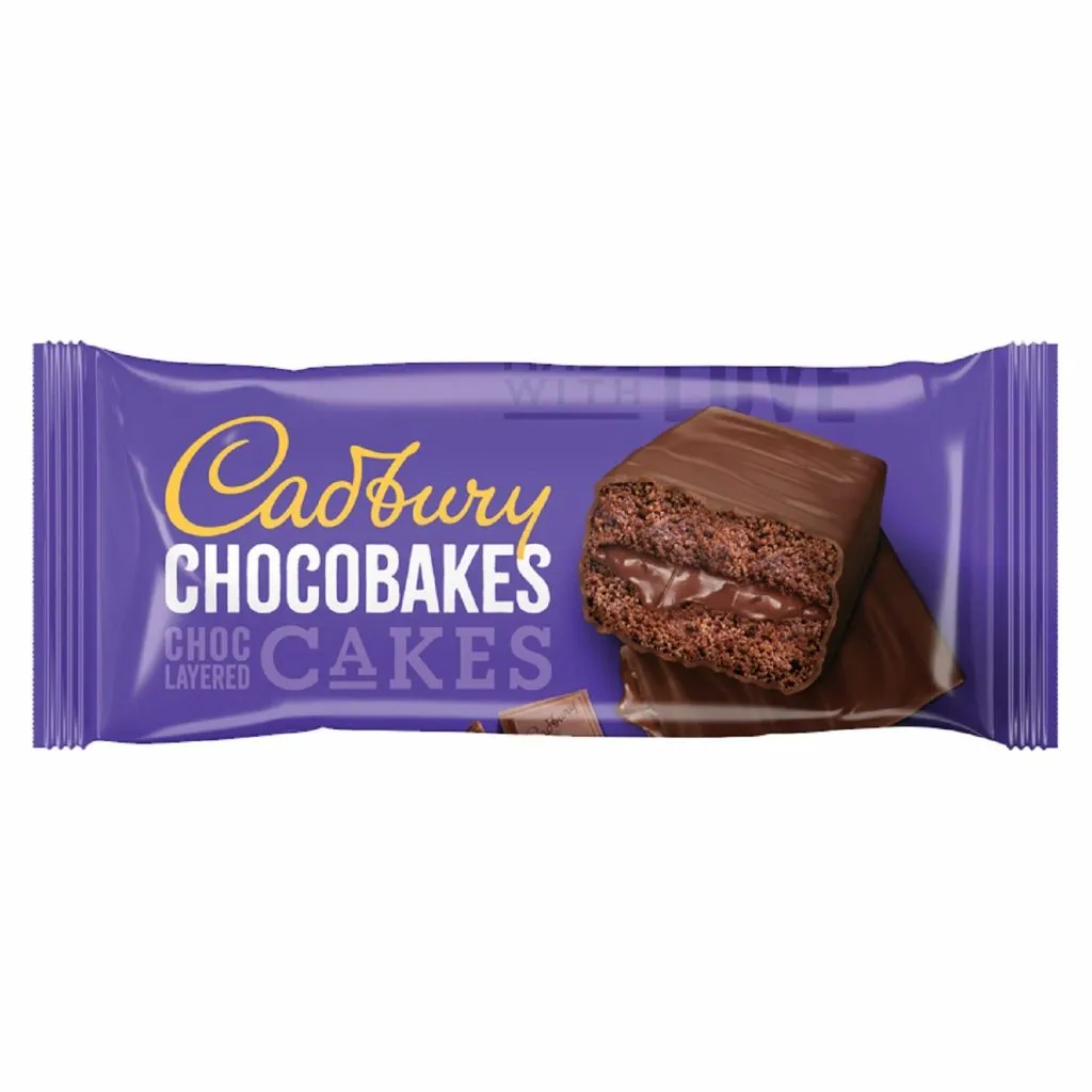 Cadbury Choc Layered Cakes Choc Filled Cakes