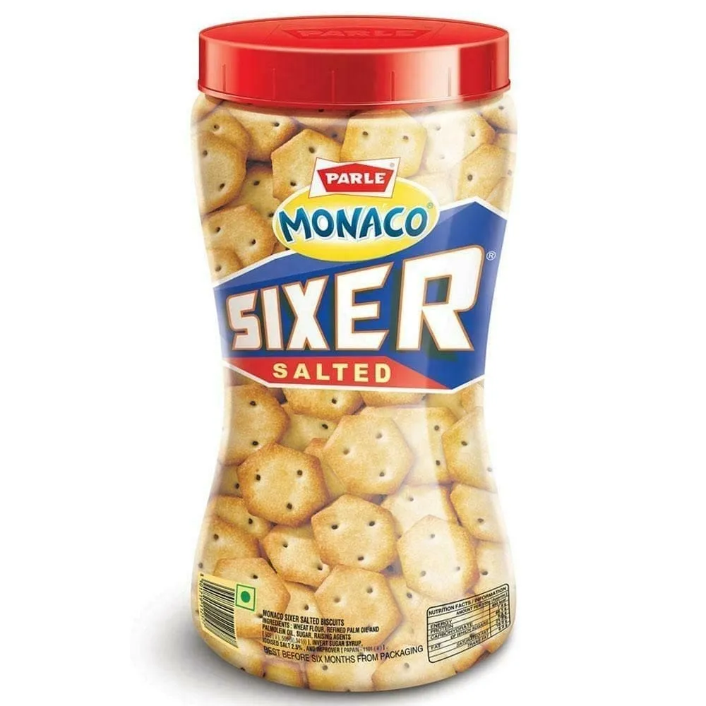Parle Sixer Biscuits – Salted