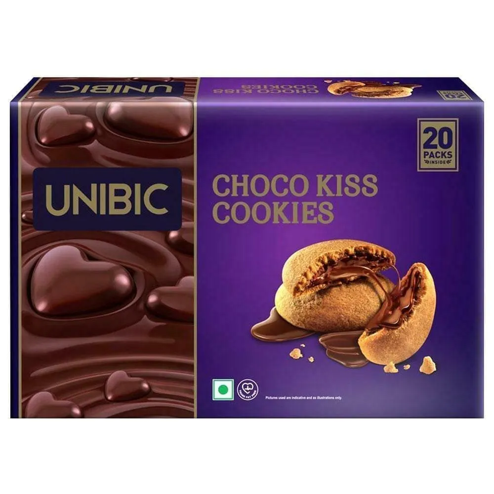 Unibic Centre Filled-Choco Kiss Cookies