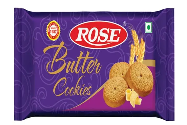 Rose Butter Cookies
