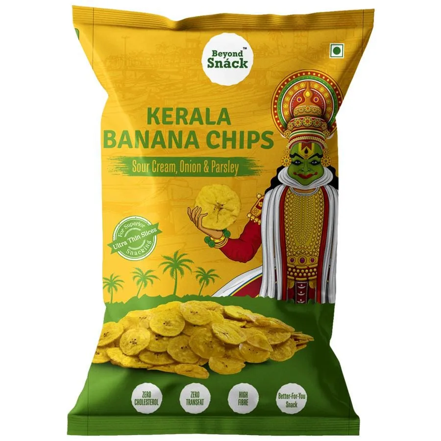 Beyond Snack Kerala Banana Chips-Sour Cream , Onion and Parsley
