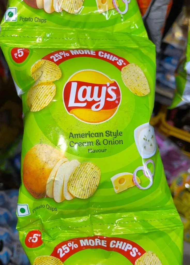 Lays American Style Cream and Onion
