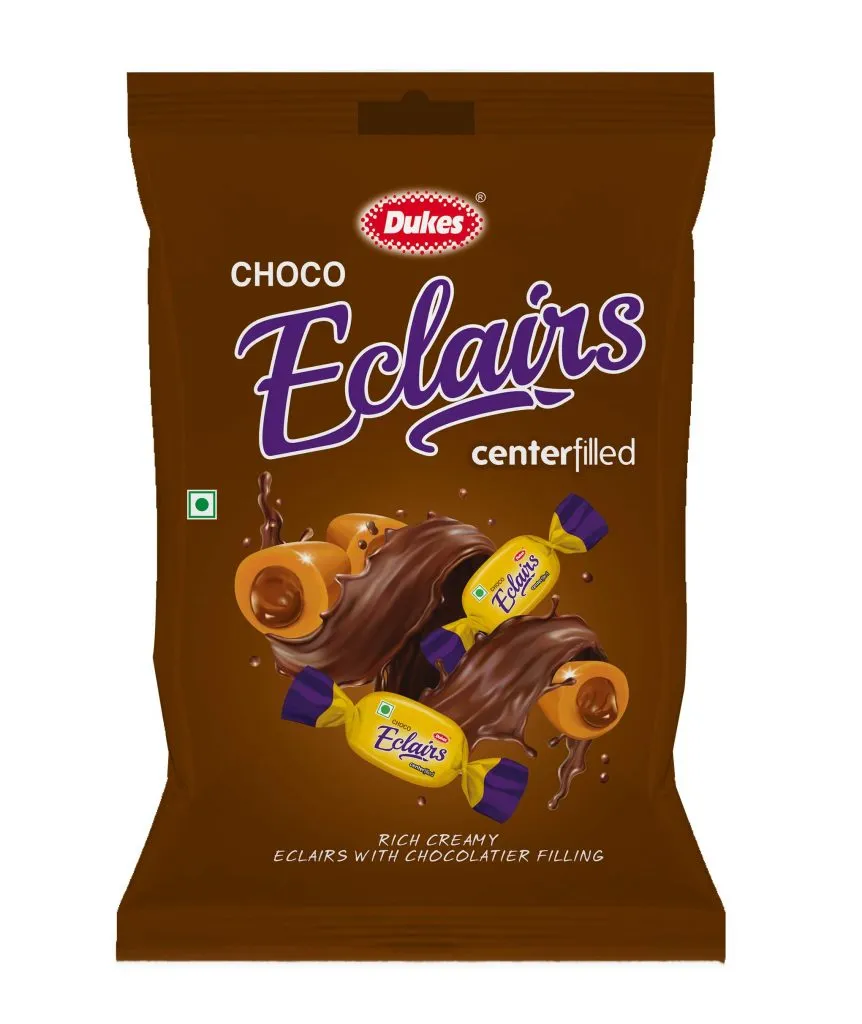 Dukes Choco Centre Filled Eclairs