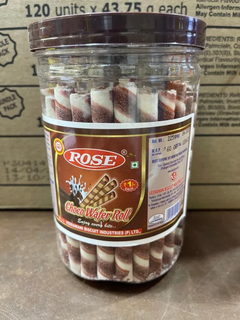 Rose Choco Wafer Roll