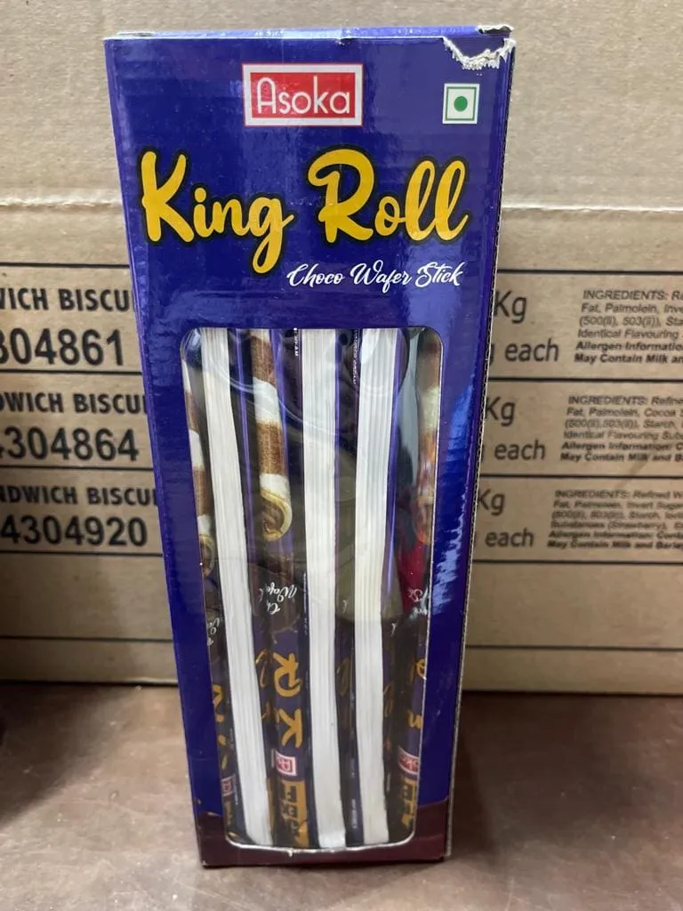 Asoka King Roll Choco Waffer Sticks