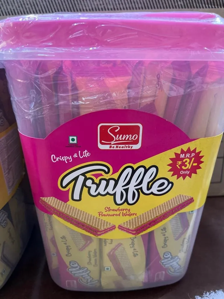 Sumo Truffle Strawberry Flavour Waffer