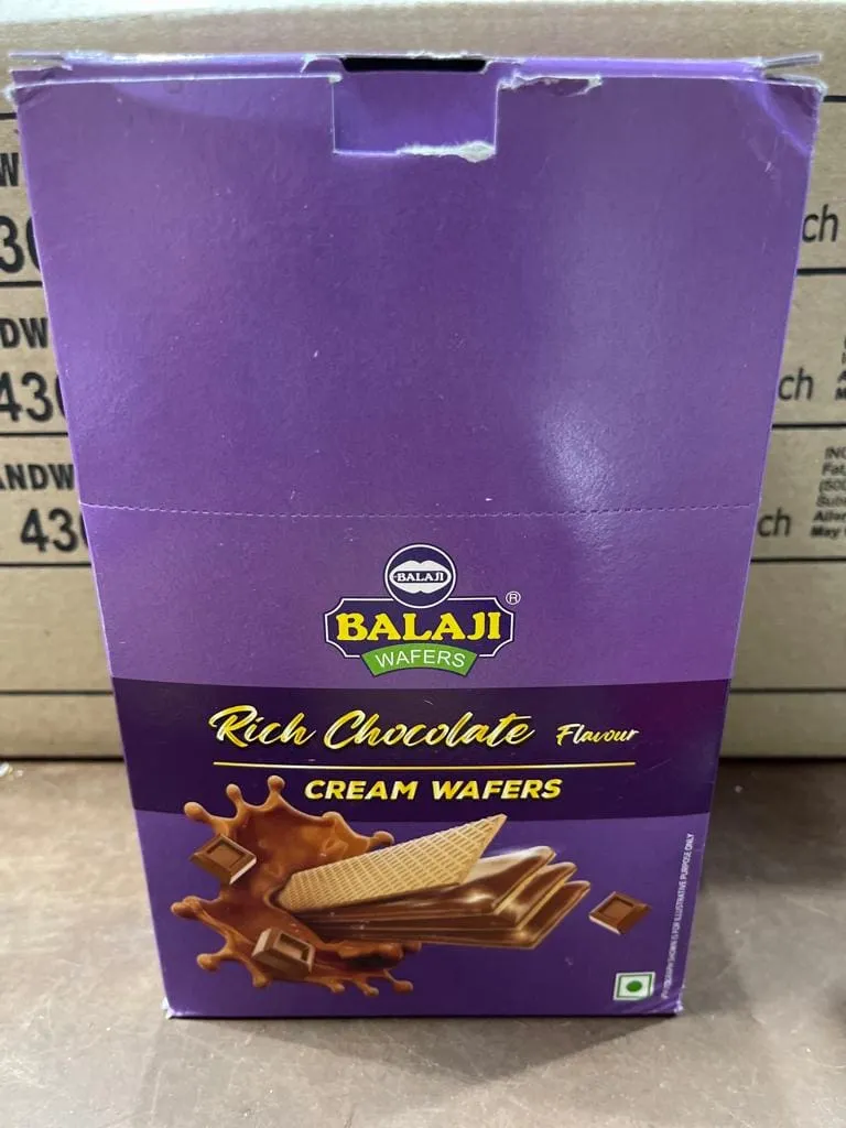 Balaji Wafer Chocolate Cream Wafer