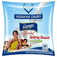 Visaka Dairy Ganga spl Milk 1 Ltr