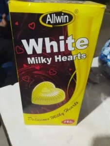 Allwin white milky hearts