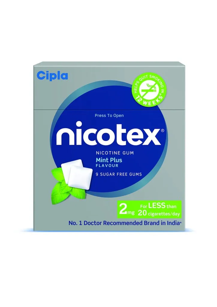 Nicotex Chewing Gum Mint Flavour