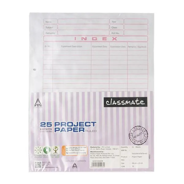 Loose Project Sheets