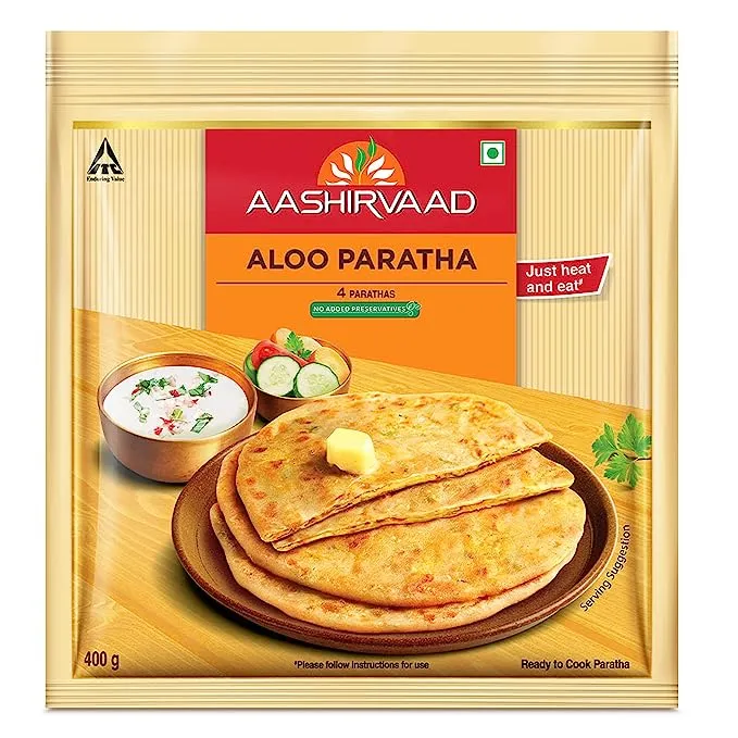 Aashirvaad Aloo Paratha – Frozen