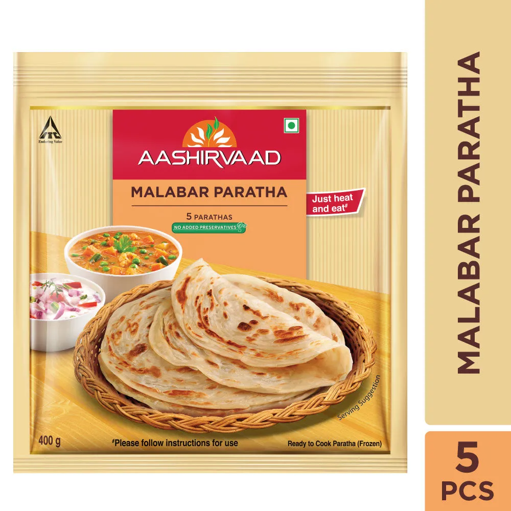 Aashirvaad Malabar Paratha-Frozen