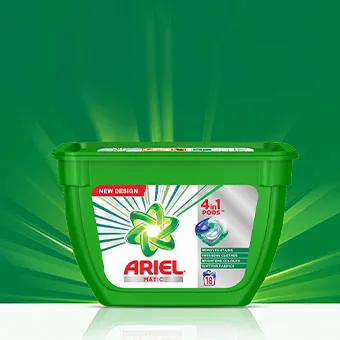 Ariel Matic 4-in-1 PODS Detergent Pack