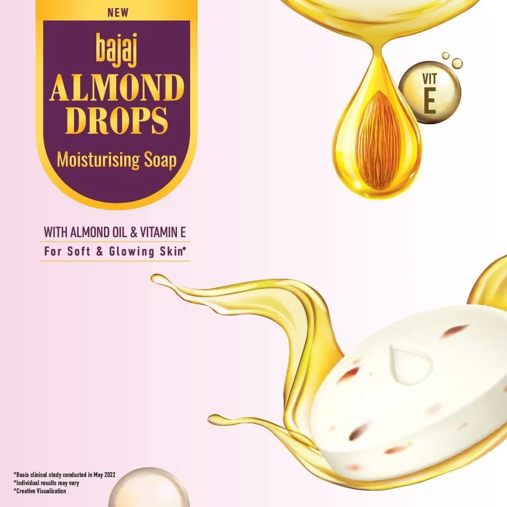 Bajaj Almond Drops Moisturising Soap