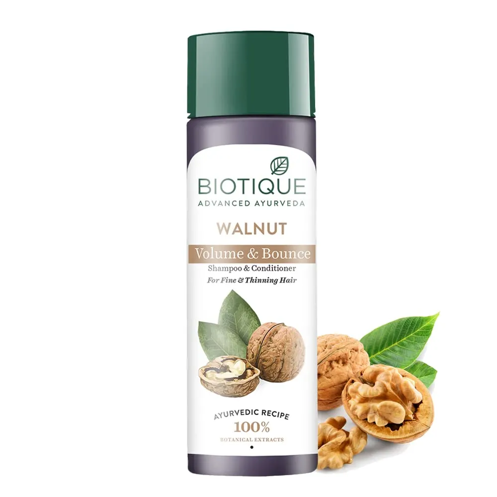 BIOTIQUE Volume Bounce Shampoo Conditioner