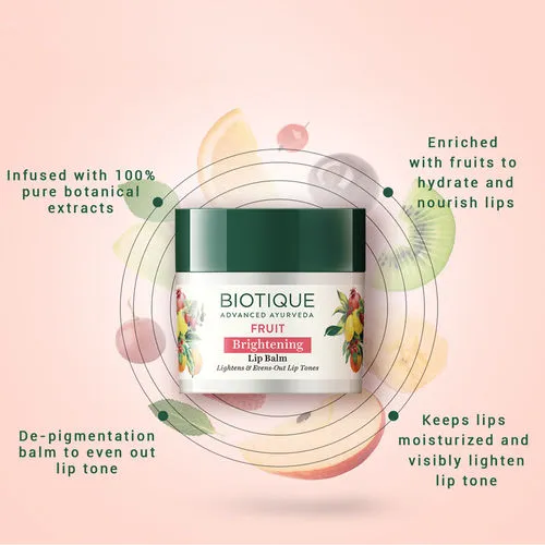 BIOTIQUE Brightening Lip Balm