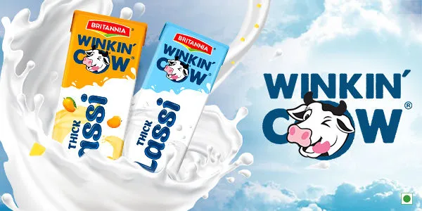 Britannia Winkin Cow Lassi