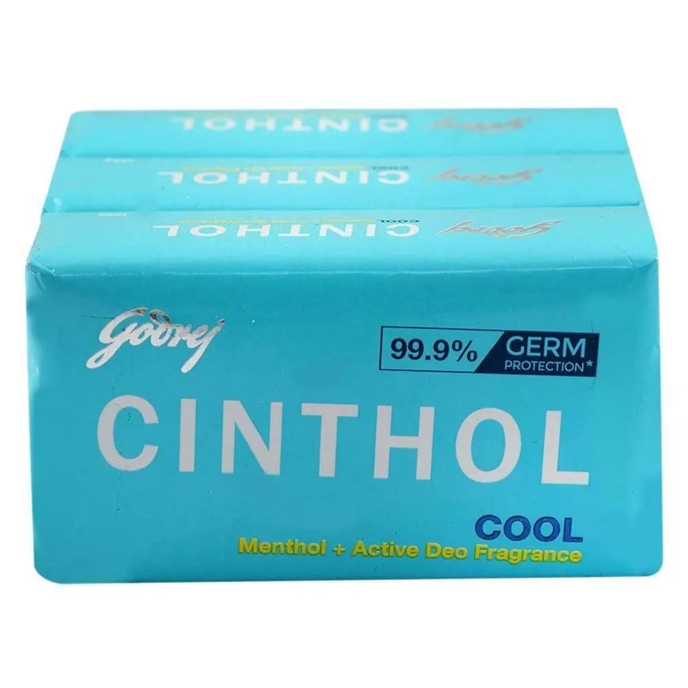 Cinthol Cool Menthol Active Deo Fragrance Soap