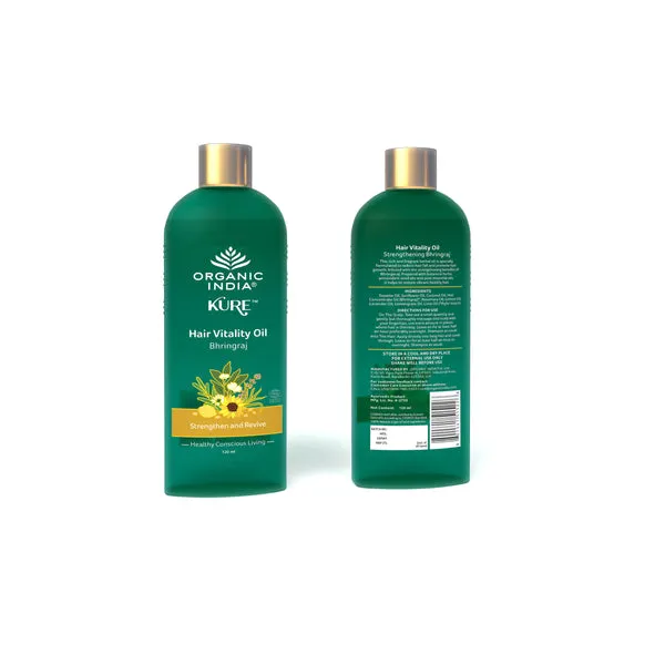 Organic India Hair Vitality Oil Bhringaraj