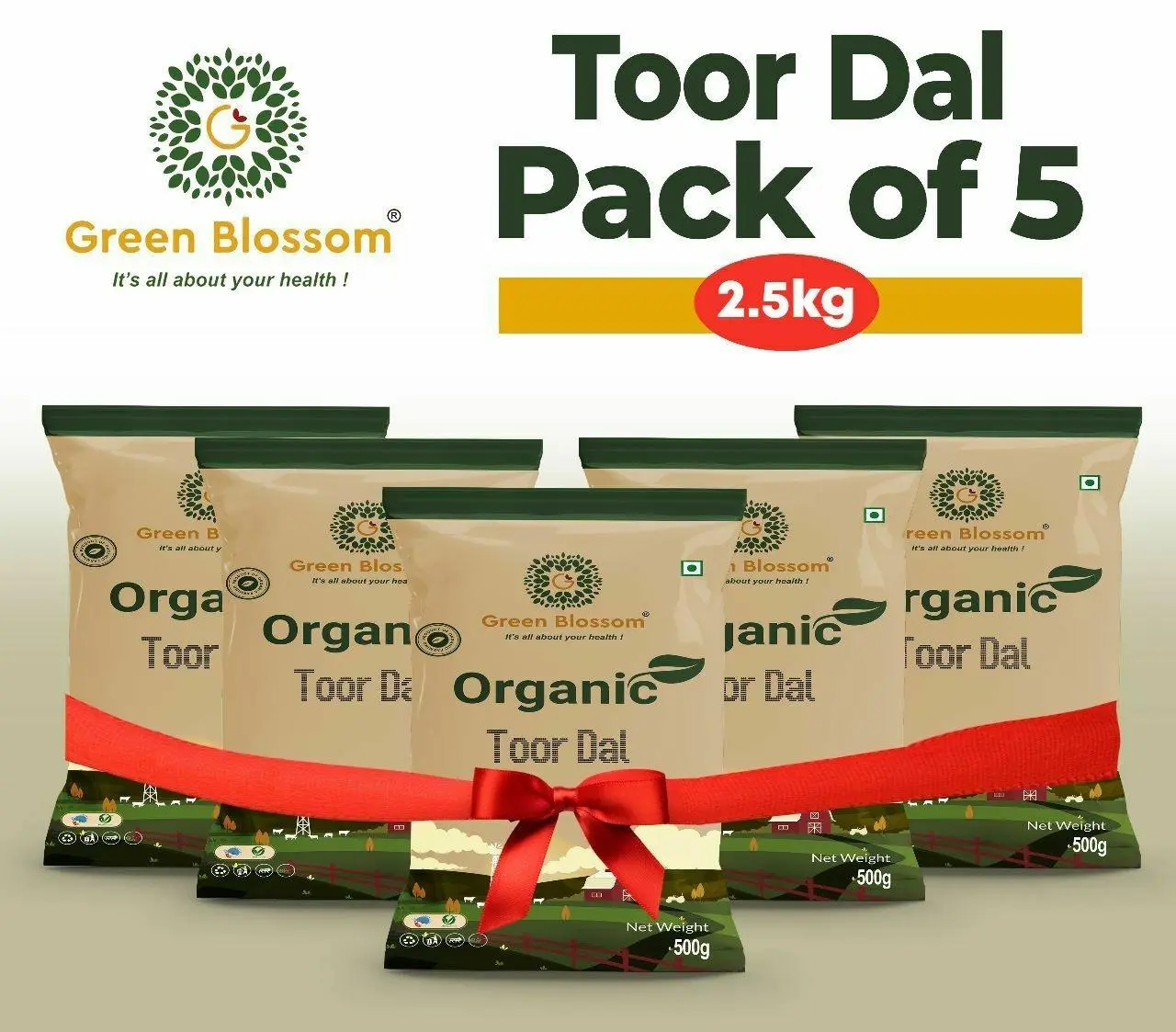 Organic India Arhar-Tur Dal