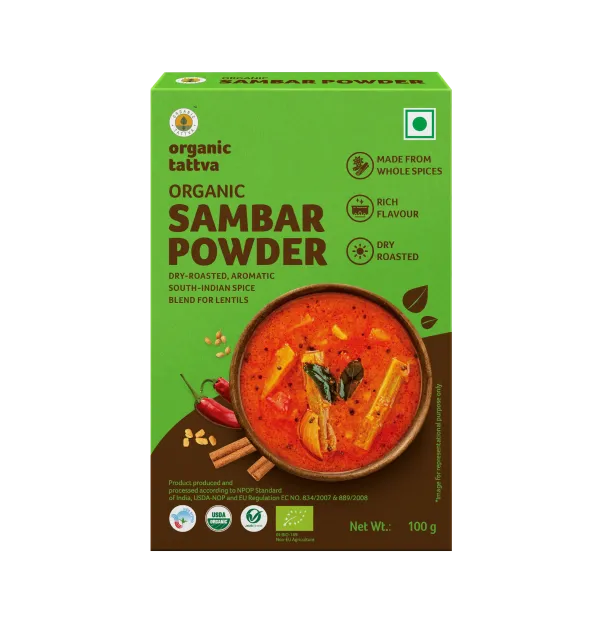Organic Tattva Organic – Sambar Powder