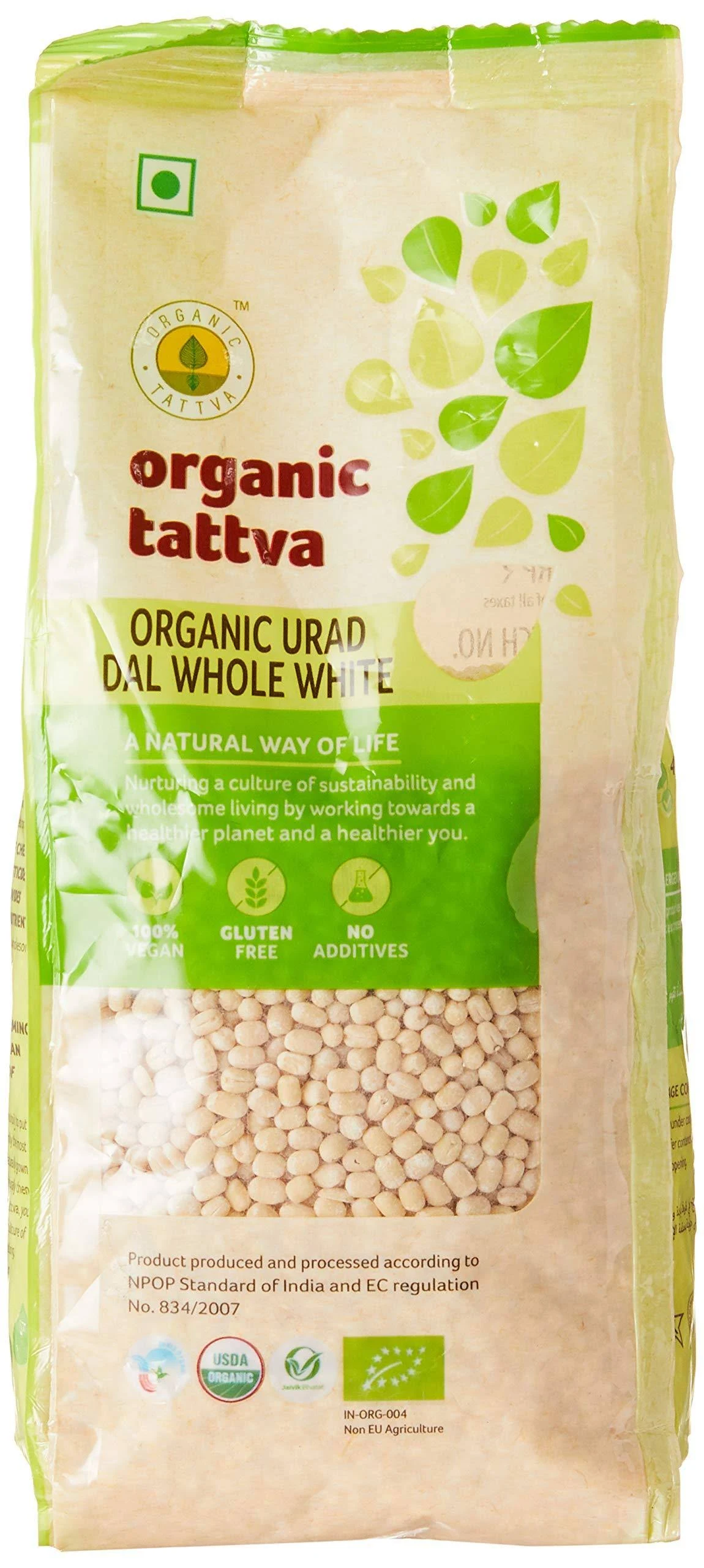 Organic Tattva Organic Urad Dal- White