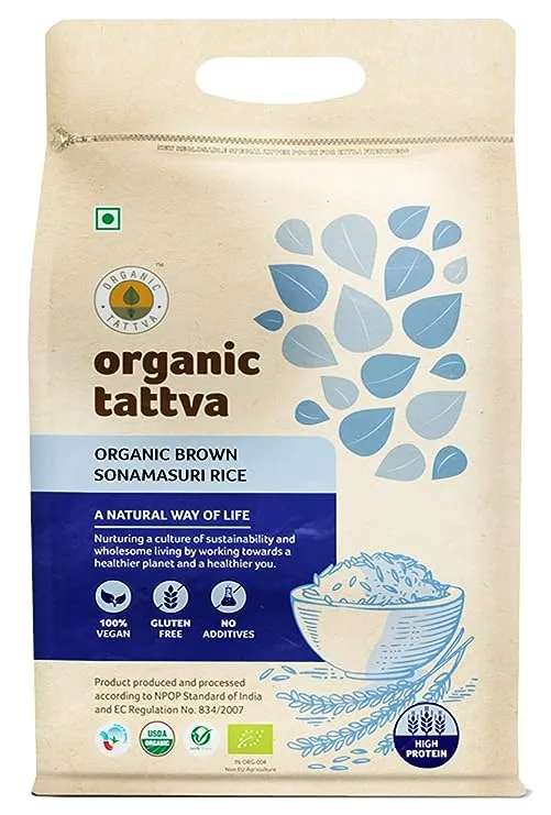 Organic Tattva Sonamasuri Rice-Akki – Brown