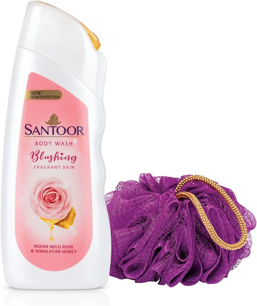 Santoor Blushing Skin Body Wash
