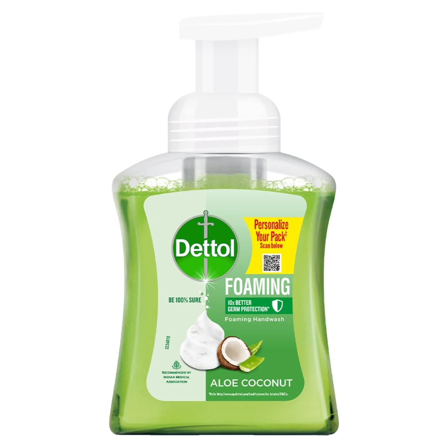 Dettol Aloe Coconut Foaming Handwash