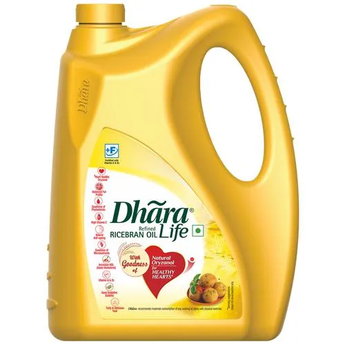Dhara Refined Oil – Rice Bran