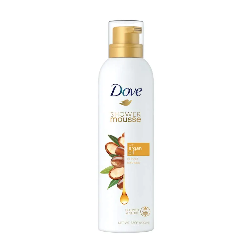 Dove Shower Mousse With Argan Oil
