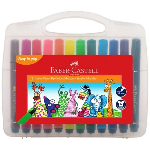 Faber castell Jumbo Fibre-Tip Colour Markers