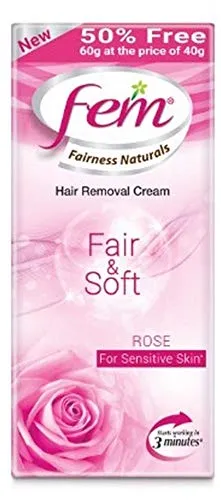 Fem Fairness Naturals Hair Removal Cream